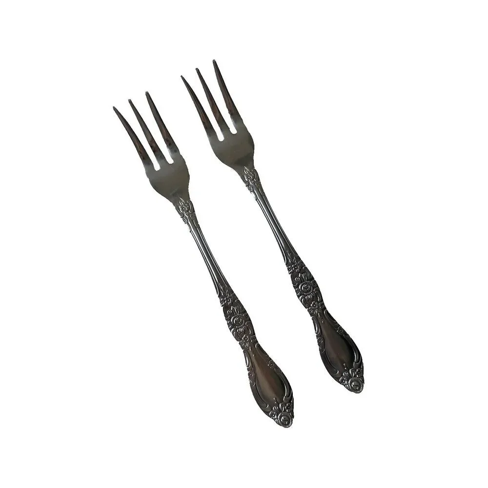 Northland Stainless Vintage Granny Fork Set of 2 Silver 5'5